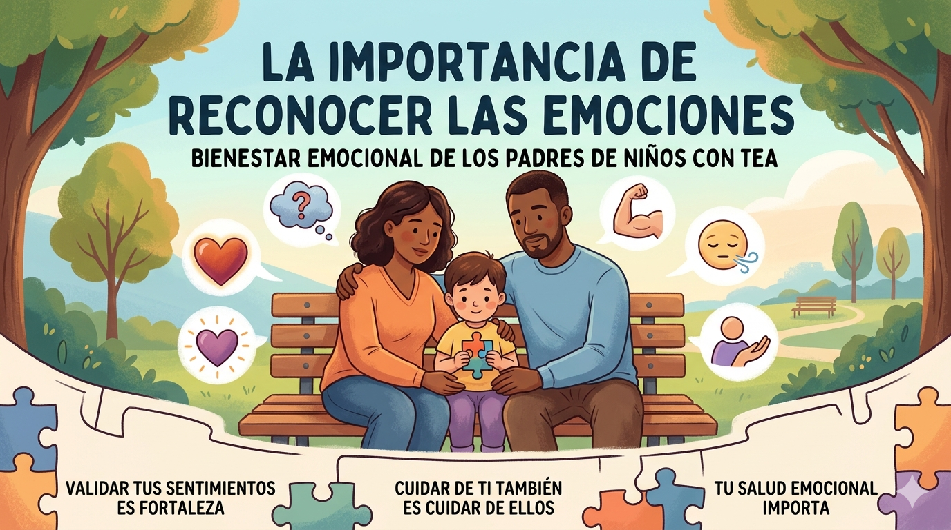 La importancia de reconocer las emociones en padres de niños con TEA
